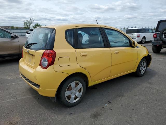 KL1TD66EX9B638580 - 2009 CHEVROLET AVEO LS YELLOW photo 3