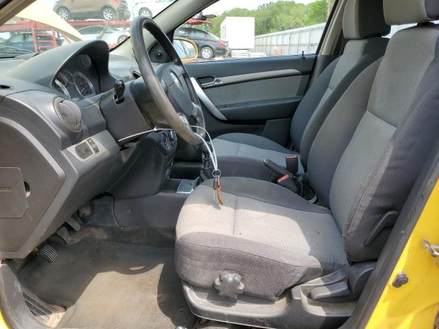 KL1TD66EX9B638580 - 2009 CHEVROLET AVEO LS 黄色 照片 7
