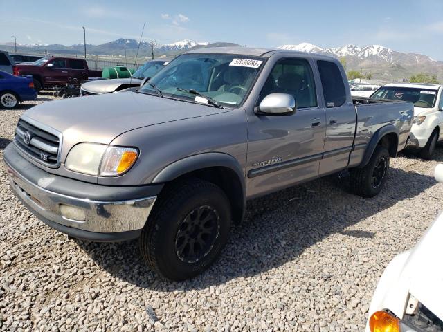 5TBBT4414YS046247 - 2000 TOYOTA TUNDRA ACCESS CAB BEIGE photo 1