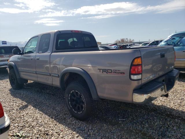 5TBBT4414YS046247 - 2000 TOYOTA TUNDRA ACCESS CAB Beige photo 2