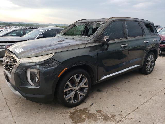 KM8R4DHE0NU427144 - 2022 HYUNDAI PALISADE SEL GREEN photo 1