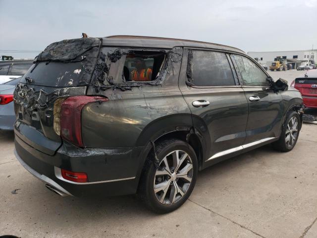 KM8R4DHE0NU427144 - 2022 HYUNDAI PALISADE SEL GREEN photo 3