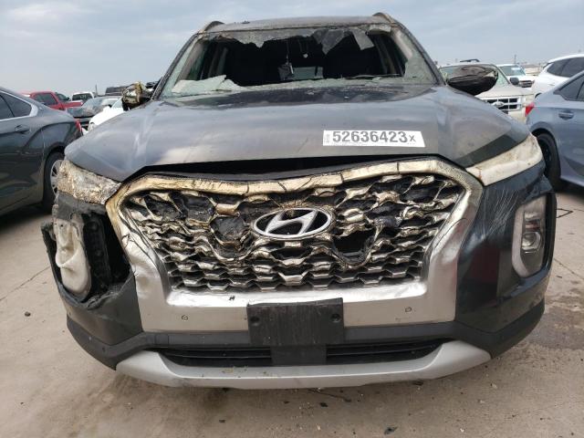 KM8R4DHE0NU427144 - 2022 HYUNDAI PALISADE SEL GREEN photo 5