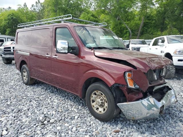 1N6AF0KY3CN111538 - 2012 NISSAN NV 2500 MAROON photo 4