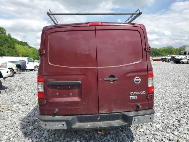 1N6AF0KY3CN111538 - 2012 NISSAN NV 2500 MAROON photo 6