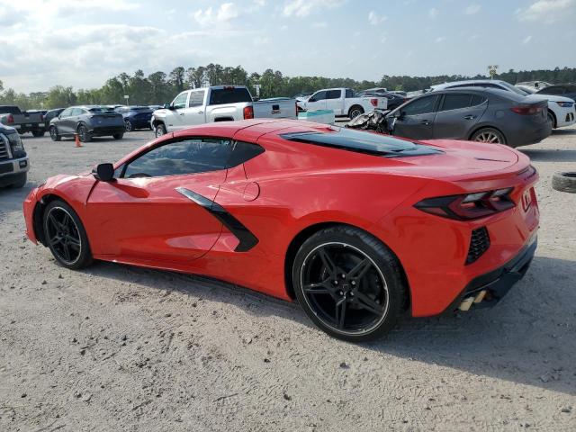 1G1YA2D49R5123569 - 2024 CHEVROLET CORVETTE STINGRAY 1LT RED photo 2