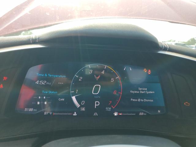 1G1YA2D49R5123569 - 2024 CHEVROLET CORVETTE STINGRAY 1LT RED photo 9