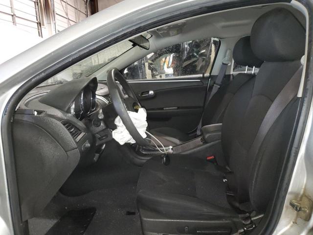 1G1ZC5E05CF125123 - 2012 CHEVROLET MALIBU 1LT SILVER photo 7