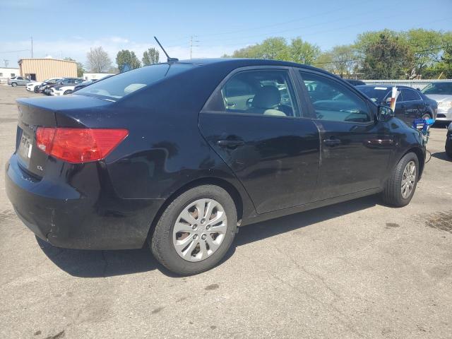 KNAFU4A26B5458232 - 2011 KIA FORTE EX BLACK photo 3