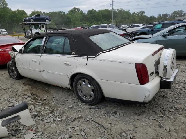 1G6KD54Y52U171349 - 2002 CADILLAC DEVILLE WHITE photo 2