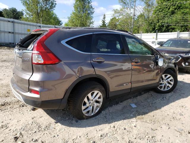 2HKRM4H7XGH722965 - 2016 HONDA CR-V EXL BROWN photo 3