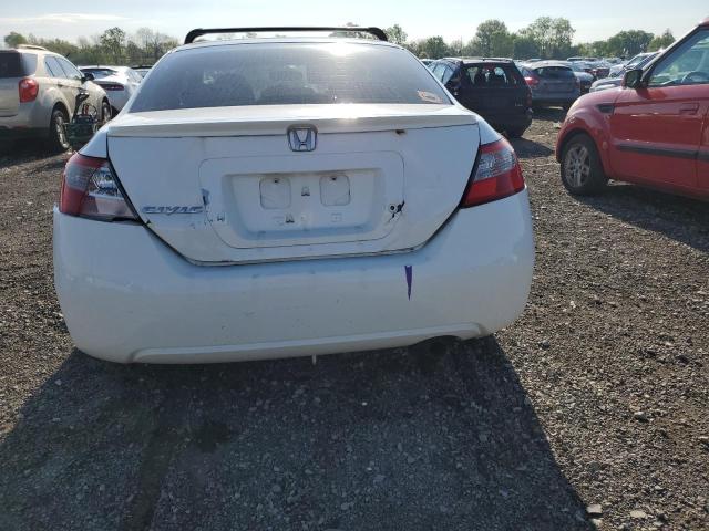 2HGFG1B65BH508400 - 2011 HONDA CIVIC LX WHITE photo 6