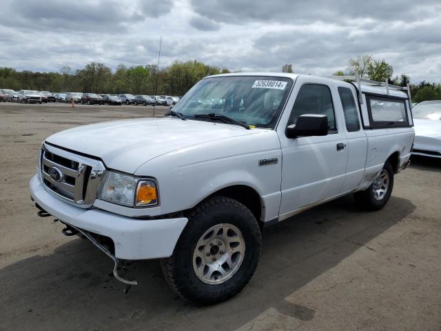 1FTLR4FEXBPA13474 - 2011 FORD RANGER SUPER CAB WHITE photo 1