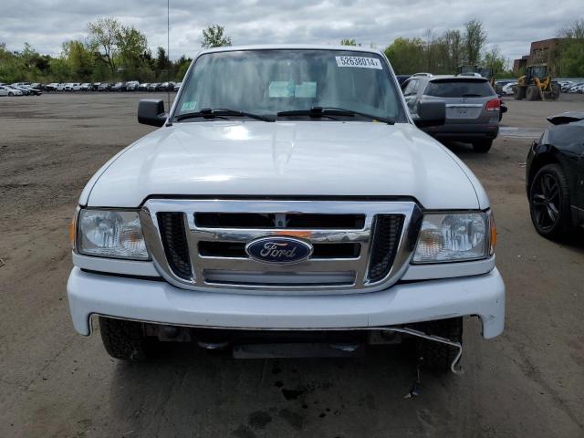 1FTLR4FEXBPA13474 - 2011 FORD RANGER SUPER CAB WHITE photo 5