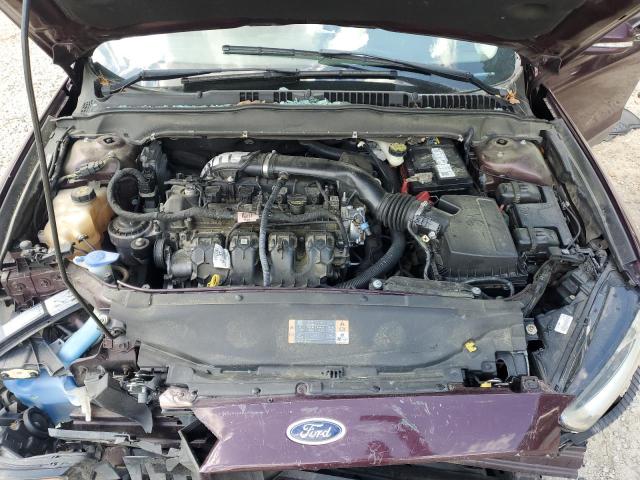 3FA6P0D98DR289512 - 2013 FORD FUSION TITANIUM BURGUNDY photo 11