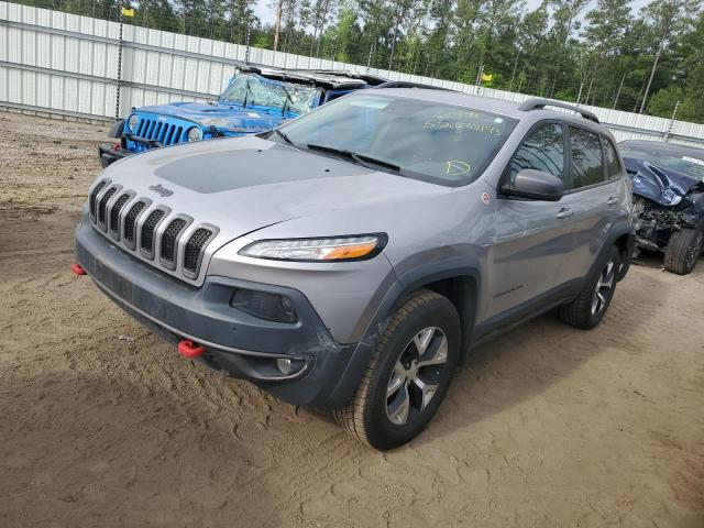 1C4PJMBS7HD214411 - 2017 JEEP CHEROKEE TRAILHAWK GRAY photo 1