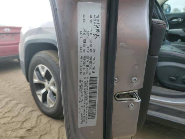 1C4PJMBS7HD214411 - 2017 JEEP CHEROKEE TRAILHAWK GRAY photo 13