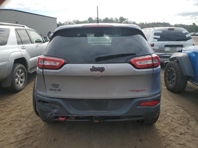1C4PJMBS7HD214411 - 2017 JEEP CHEROKEE TRAILHAWK GRAY photo 6