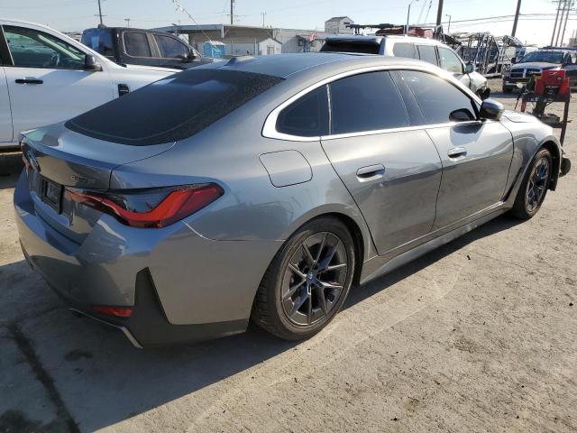 WBY43AW07RFS38250 - 2024 BMW I4 EDRIVE 35 GRAY photo 3