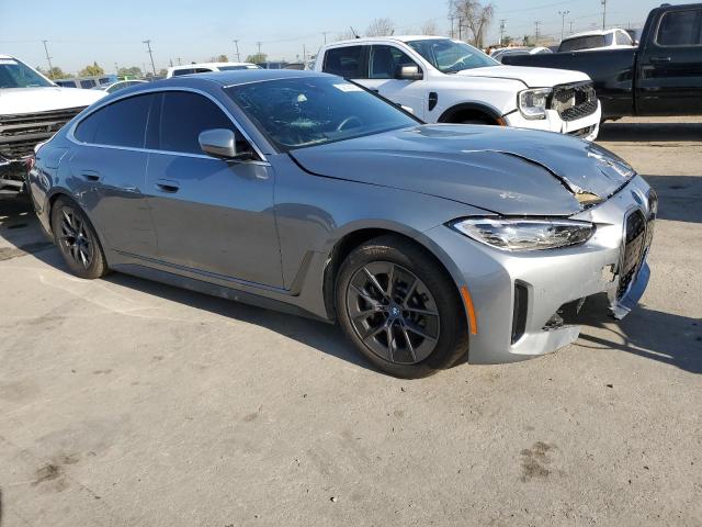 WBY43AW07RFS38250 - 2024 BMW I4 EDRIVE 35 GRAY photo 4