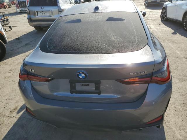 WBY43AW07RFS38250 - 2024 BMW I4 EDRIVE 35 GRAY photo 6