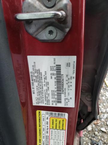 3FA6P0HR8DR367779 - 2013 FORD FUSION SE RED photo 13