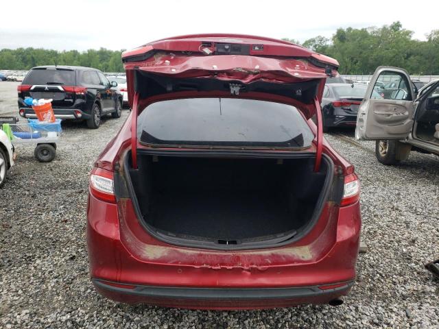 3FA6P0HR8DR367779 - 2013 FORD FUSION SE RED photo 6