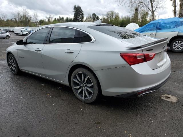 1G1ZG5ST7LF154190 - 2020 CHEVROLET MALIBU RS SILVER photo 2