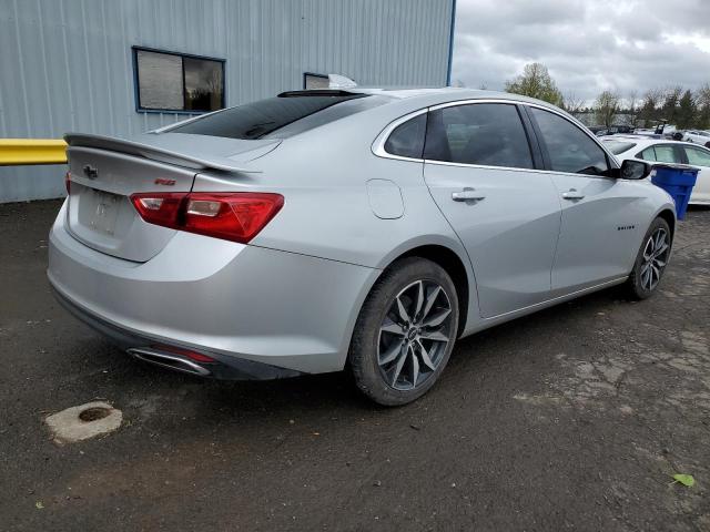 1G1ZG5ST7LF154190 - 2020 CHEVROLET MALIBU RS SILVER photo 3