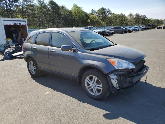 JHLRE4H78BC025198 - 2011 HONDA CR-V EXL GRAY photo 4