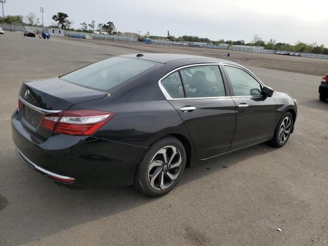 1HGCR2F70HA106460 - 2017 HONDA ACCORD EX BLACK photo 3