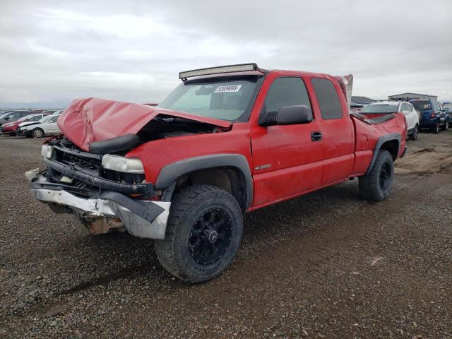 1GCGK29U3YE308806 - 2000 CHEVROLET SILVERADO K2500 RED photo 1