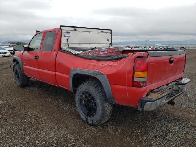 1GCGK29U3YE308806 - 2000 CHEVROLET SILVERADO K2500 RED photo 2