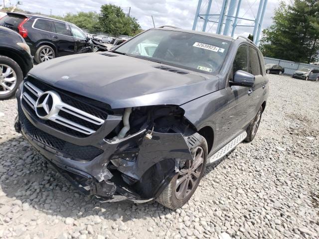 4JGDA5HBXGA649404 - 2016 MERCEDES-BENZ GLE 350 4MATIC GRAY photo 1