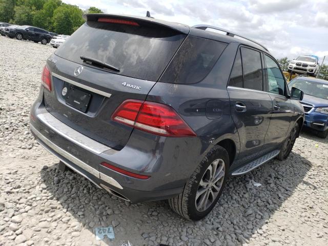 4JGDA5HBXGA649404 - 2016 MERCEDES-BENZ GLE 350 4MATIC GRAY photo 3