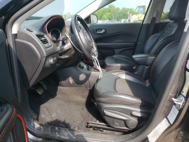 3C4NJDDB9KT671369 - 2019 JEEP COMPASS TRAILHAWK GRAY photo 7