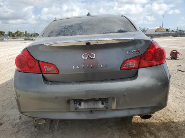 JN1CV6AP7CM620485 - 2012 INFINITI G37 BASE SILVER photo 6