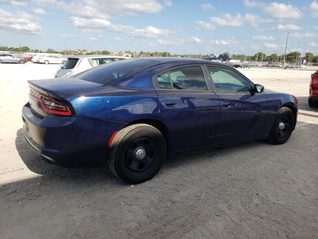 2C3CDXAT4GH175171 - 2016 DODGE CHARGER POLICE BLUE photo 3