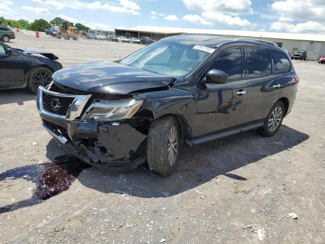 5N1AR2MM5GC627977 - 2016 NISSAN PATHFINDER S BLACK photo 1