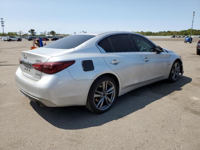 JN1EV7AR6KM590930 - 2019 INFINITI Q50 LUXE SILVER photo 3