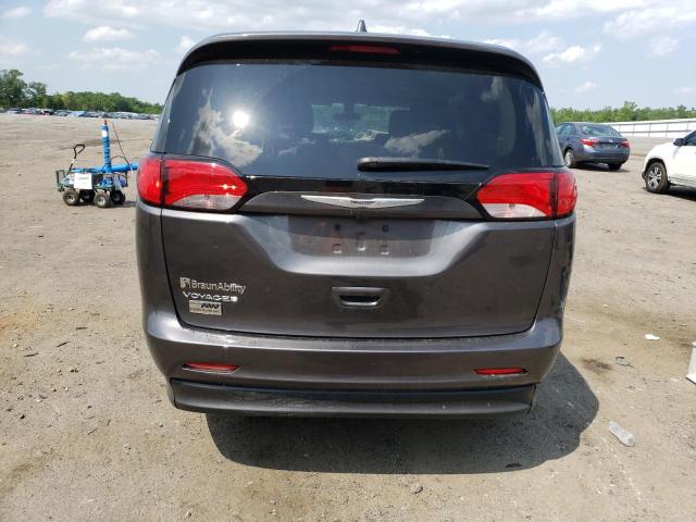 2C4RC1CG0NR103624 - 2022 CHRYSLER VOYAGER LX CHARCOAL photo 6