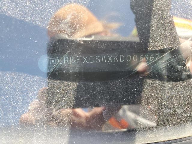 LRBFXCSAXKD006962 - 2019 BUICK ENVISION ESSENCE Մոխրագույն լուսանկար 13