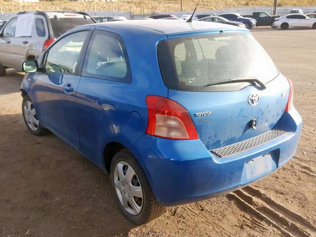 JTDJT923175095687 - 2007 TOYOTA YARIS  photo 3