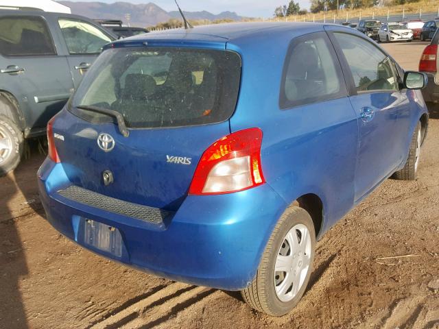 JTDJT923175095687 - 2007 TOYOTA YARIS  photo 4