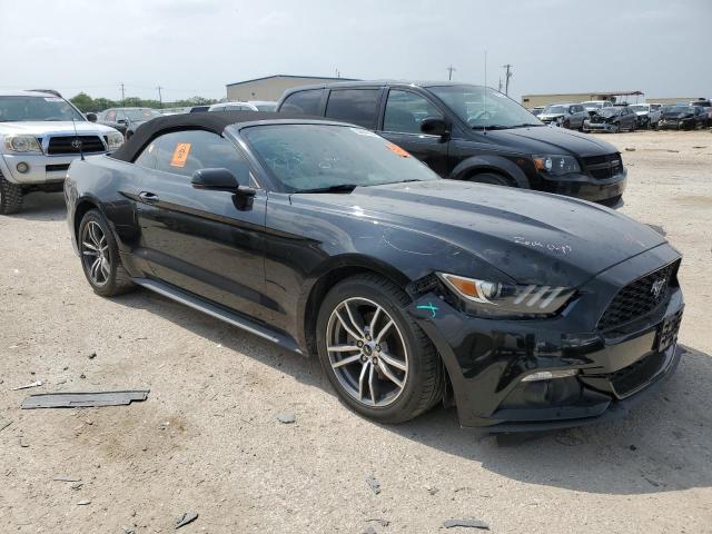 1FATP8UH7H5215130 - 2017 FORD MUSTANG BLACK photo 4