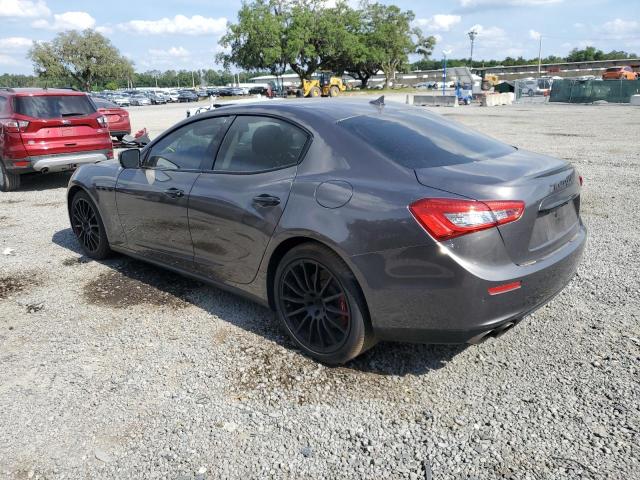 ZAM57RTA3F1131450 - 2015 MASERATI GHIBLI S GRAY photo 2