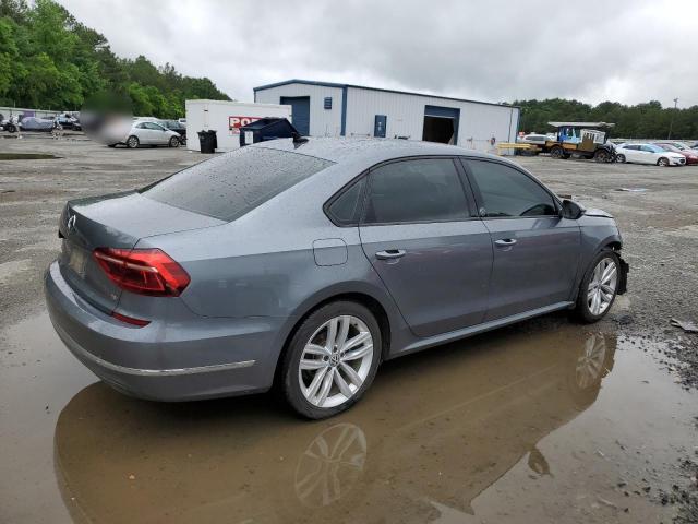 1VWLA7A3XKC014398 - 2019 VOLKSWAGEN PASSAT WOLFSBURG GRAY photo 3