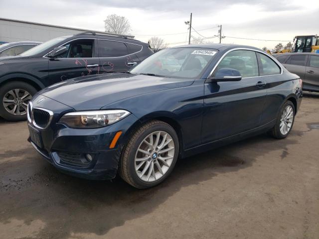 WBA1G9C57FVX96850 - 2015 BMW 228 XI SULEV BLUE photo 1