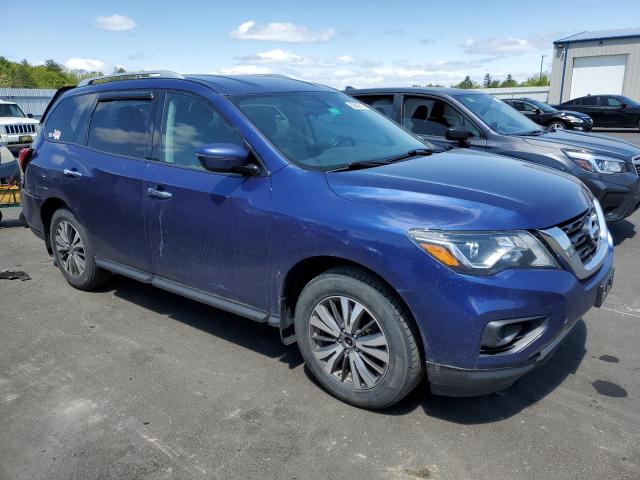 5N1DR2MM2HC604395 - 2017 NISSAN PATHFINDER S BLUE photo 4