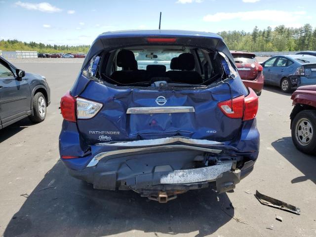 5N1DR2MM2HC604395 - 2017 NISSAN PATHFINDER S BLUE photo 6